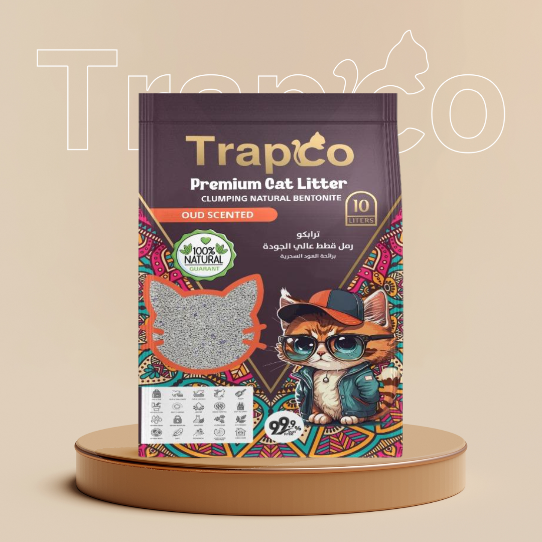 رمل برائحة العود _ لتر 10 Trapco Jo